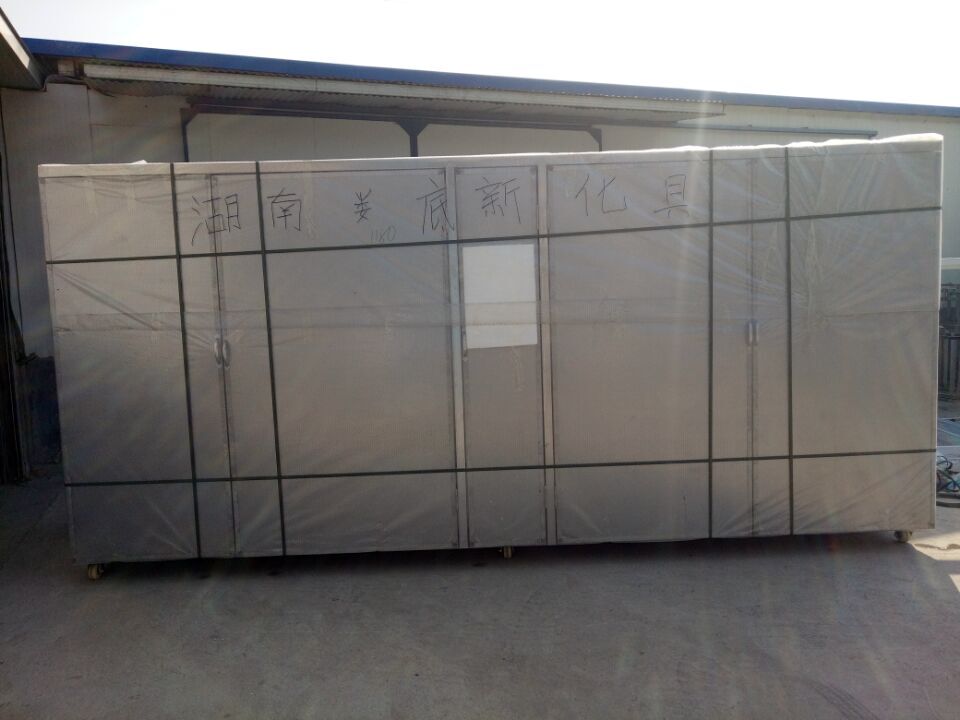 發往湖南婁底新化縣500斤苗菜機（不銹鋼）