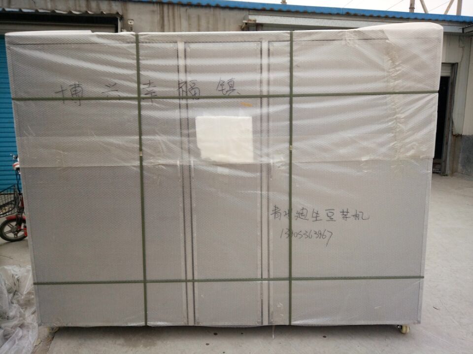 發往博興幸福鎮600斤不銹鋼豆芽機