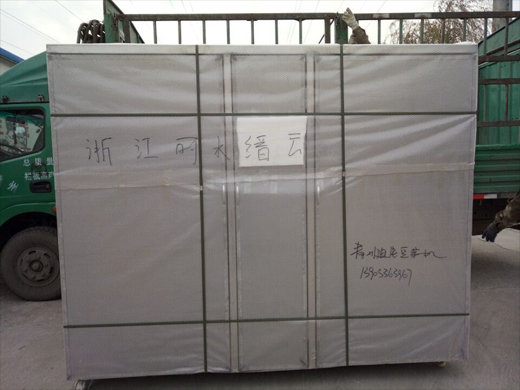 發往浙江麗水縉云600斤不銹鋼雙能豆芽機