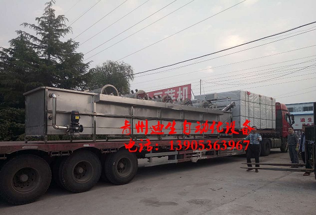 發往江蘇的大型豆芽生產設備、生產線