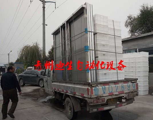 發往湖北組裝的800斤不銹鋼豆芽機一臺