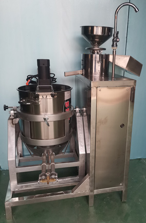 花生魔芋豆腐機全自動花生豆腐一體機