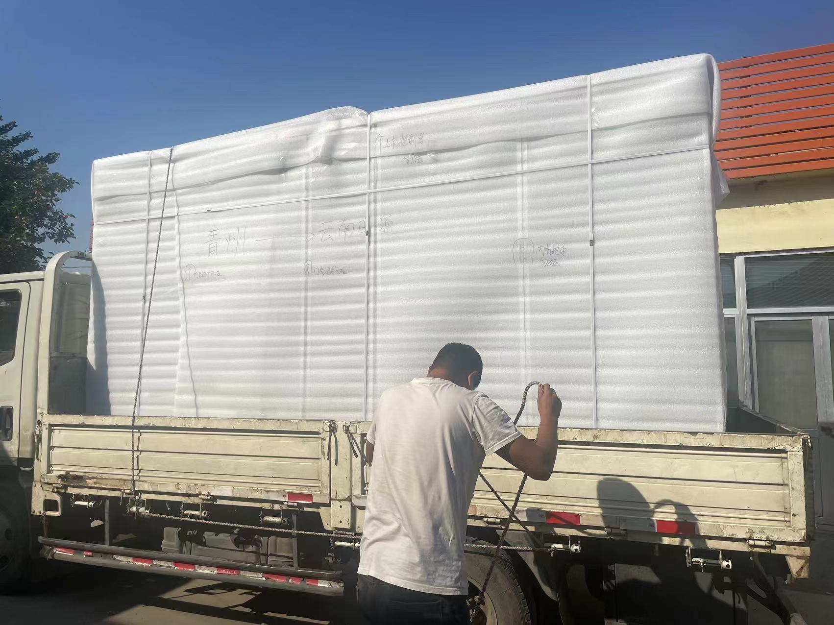 128盤花生芽機發往云南——迪生機械